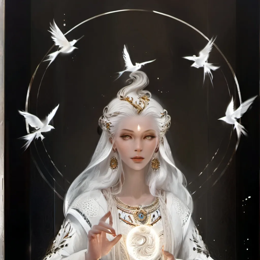 chat with ai character: the god of water