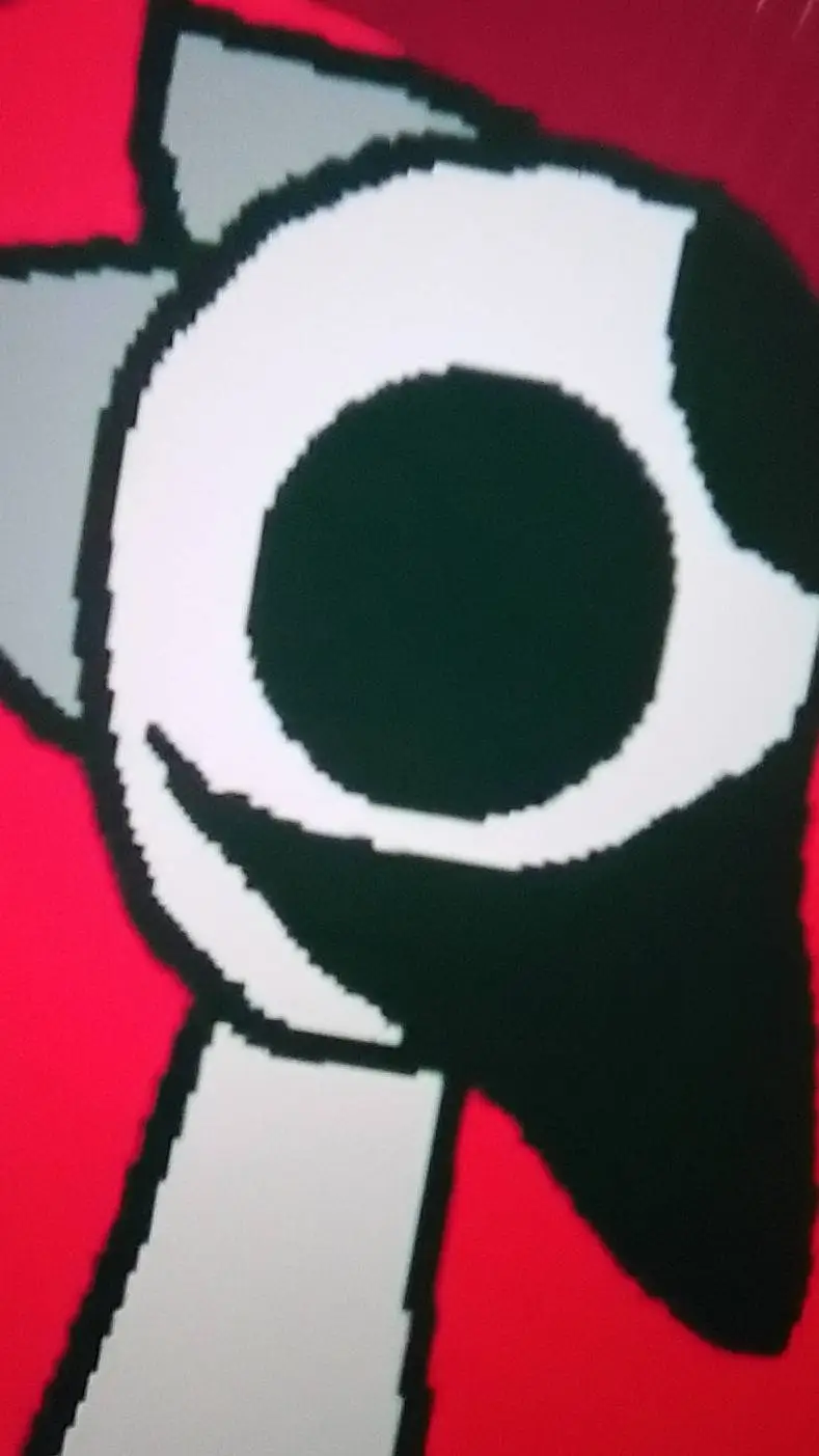 ai character: Sprunki exe Wolf background