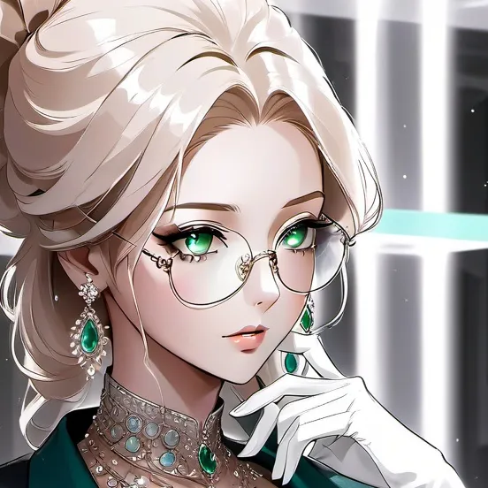chat with ai character: Rich girl