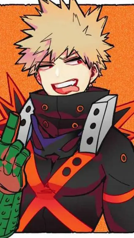 ai character: Katsuki bakugo  background