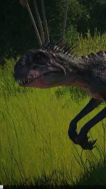 ai character: ScorpiusRex hembra background