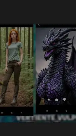 ai character: Alex/Ender Dragon background
