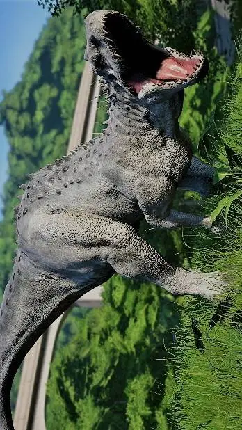 ai character: Indominus Rex ♀️ background