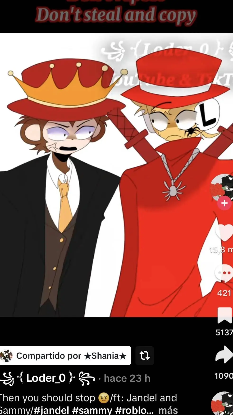 ai character: sambel background