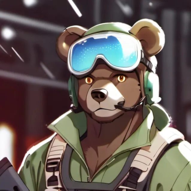 chat with ai character: evil bear