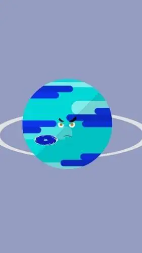 ai character: Neptune  background