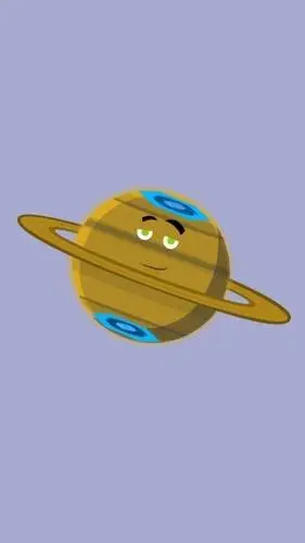 ai character: Saturn  background