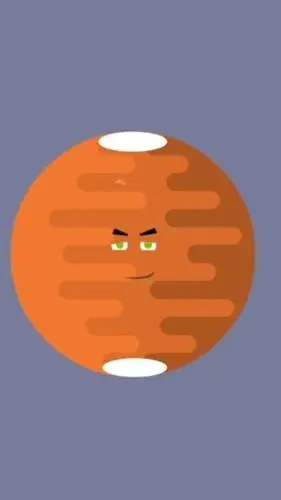 ai character: Mars  background