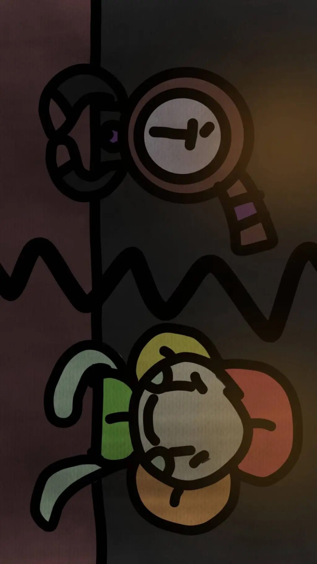 ai character: interagation background