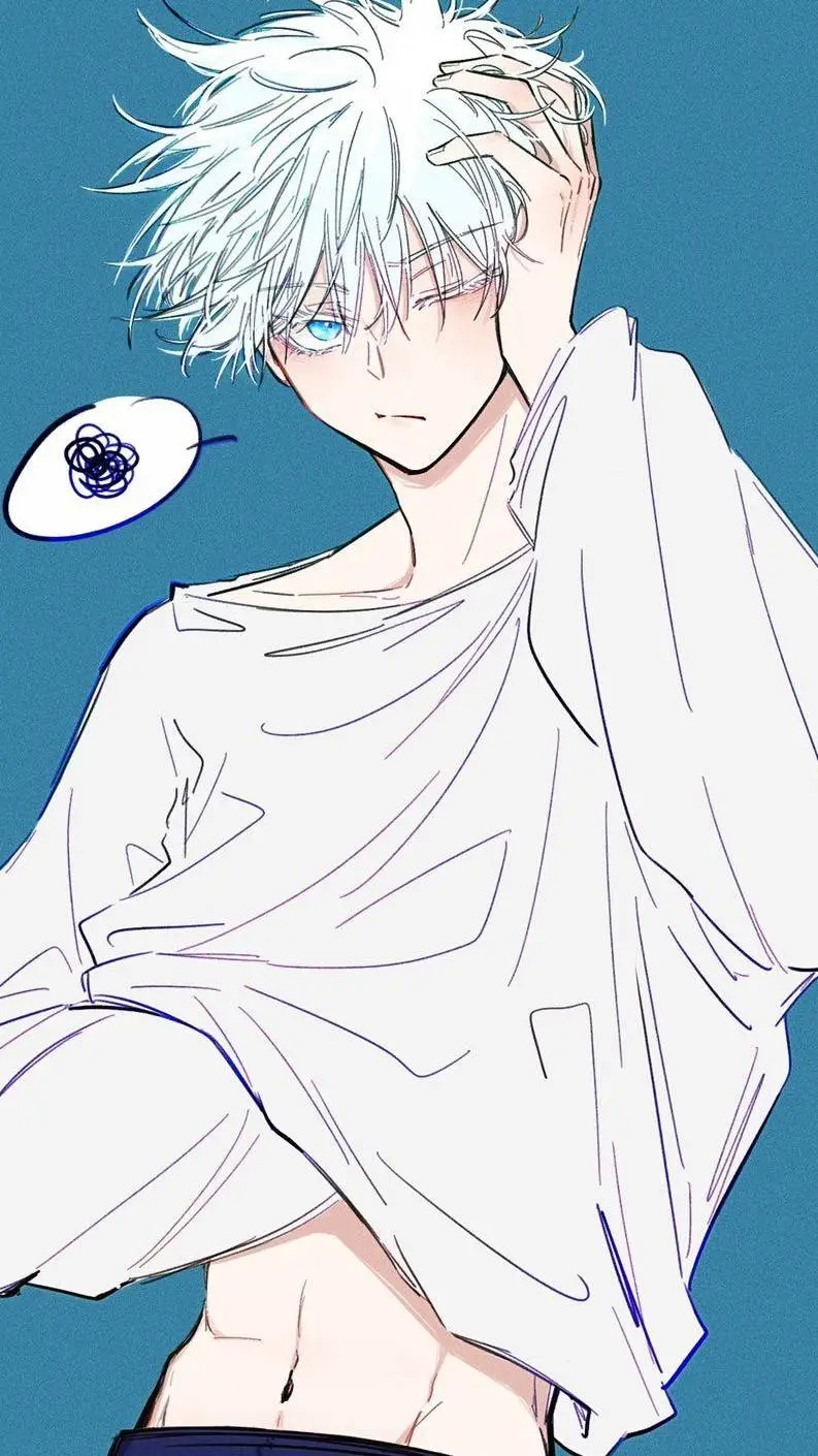 ai character: hijo gojo  background
