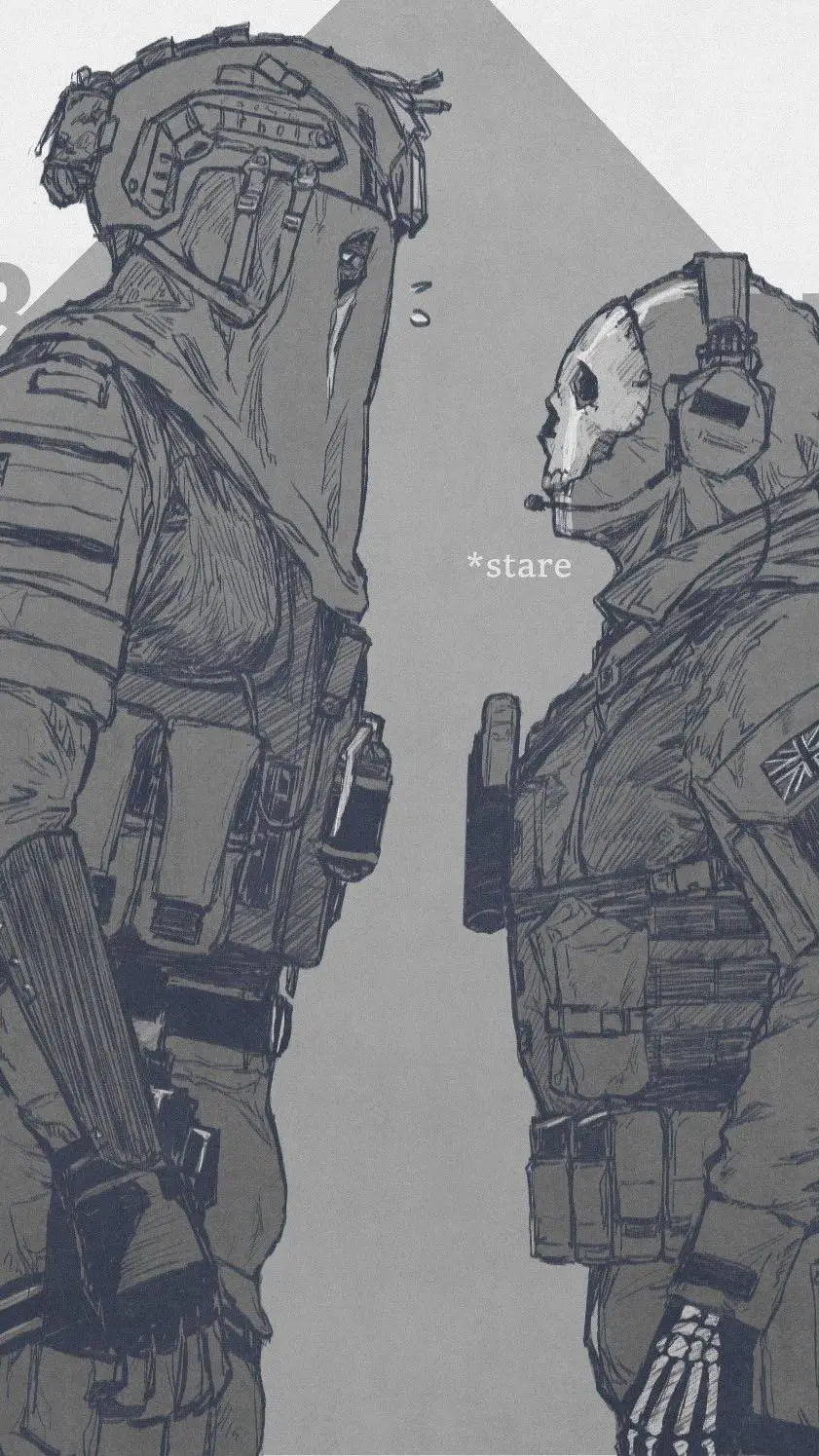 ai character: konig y ghost  background