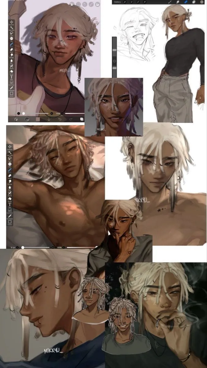 ai character: Kian background