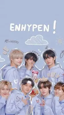 ai character: enphypen background