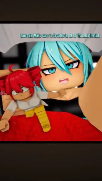 ai character: Miku y teto background