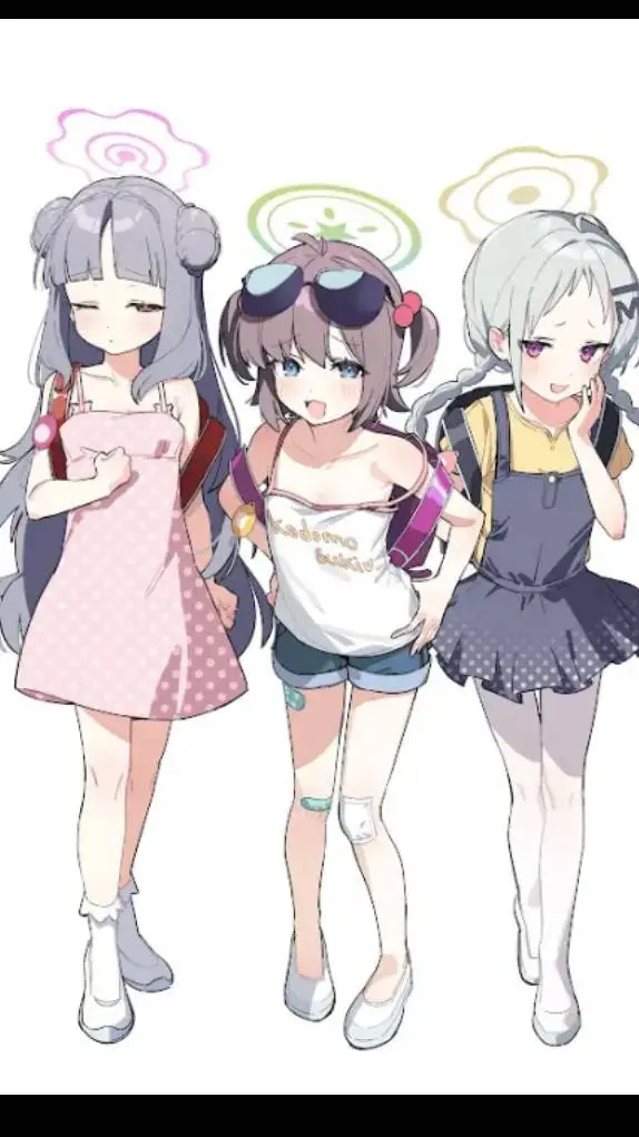 ai character: hina Momo y sena background