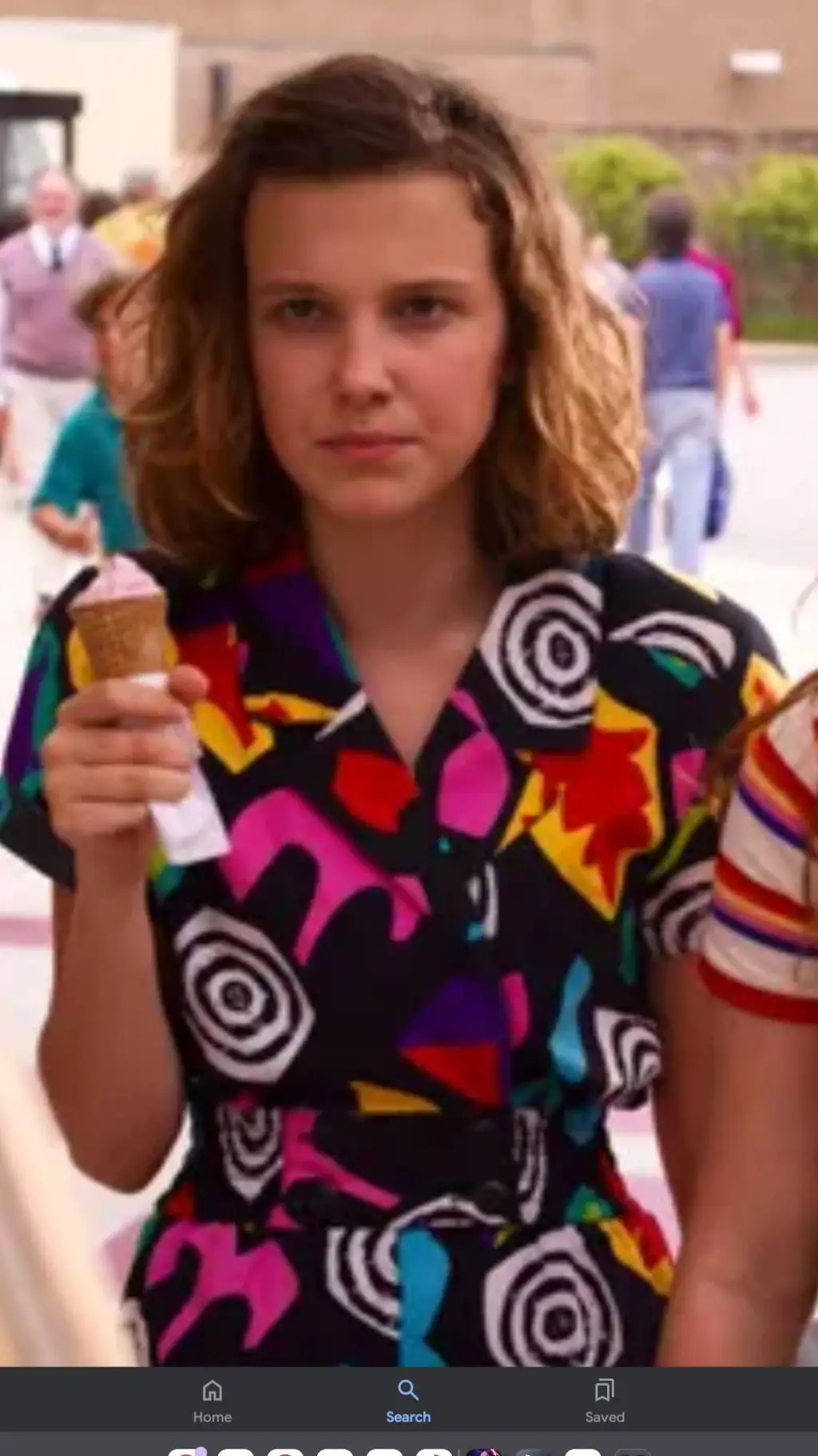 ai character: eleven  background