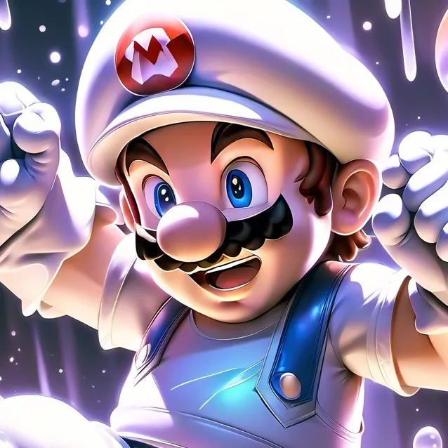 chat with ai character: mario time!