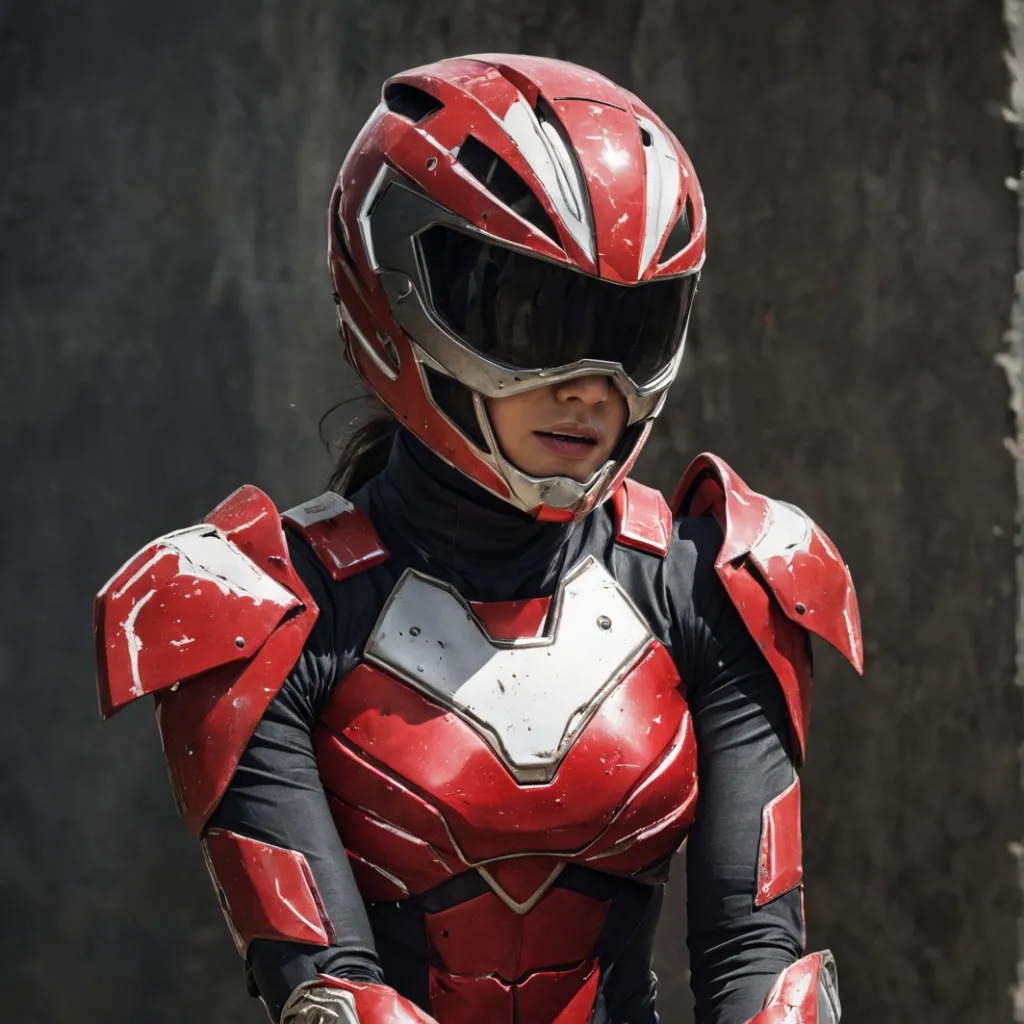 chat with ai character: red ranger (eva)