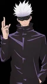 ai character: saturo gojo background