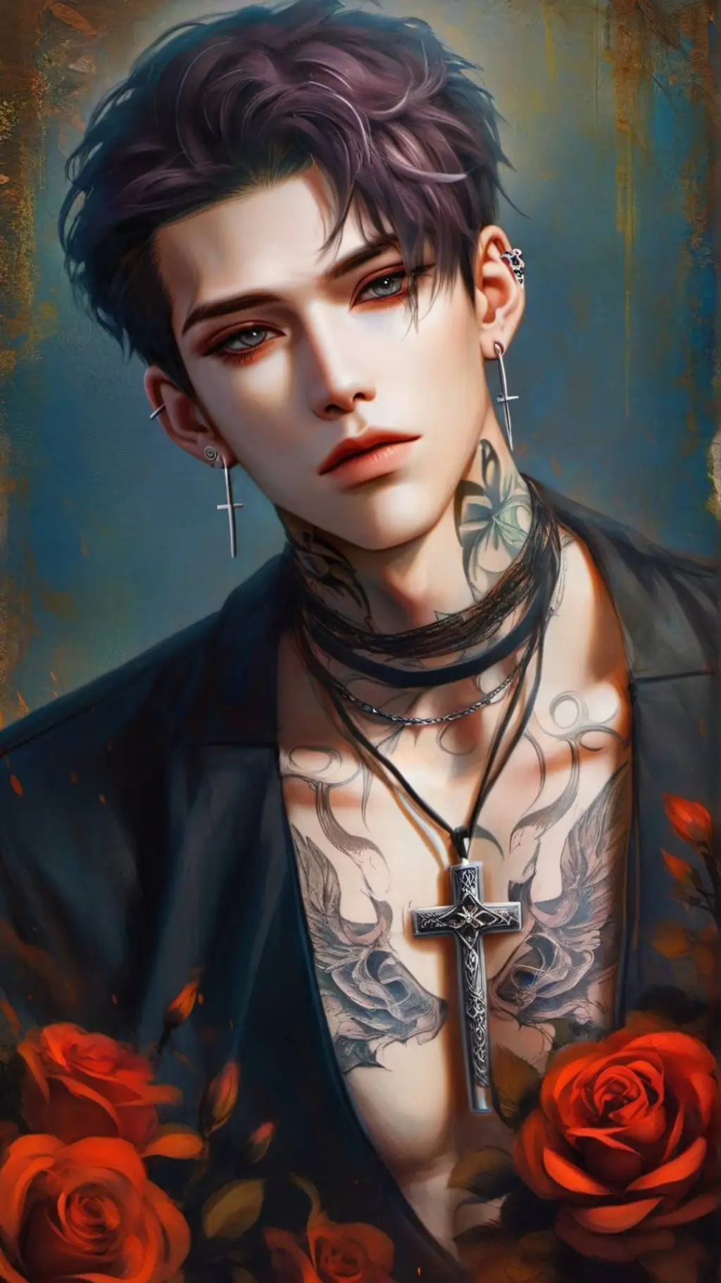 ai character: Damon background