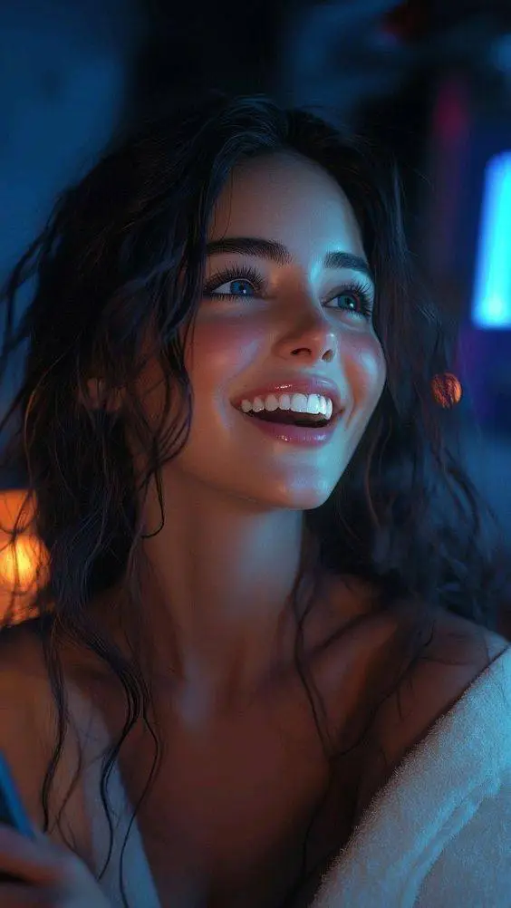 ai character: Elena Bianchi  background