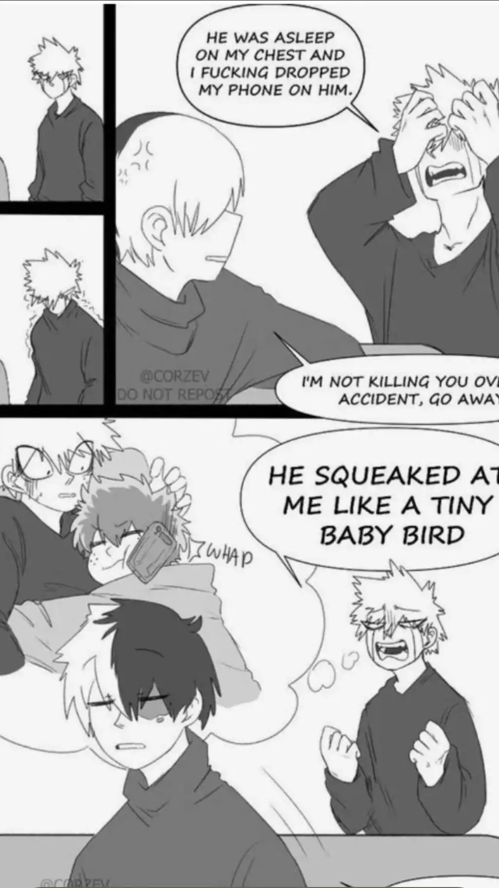 ai character: bakudeku  background