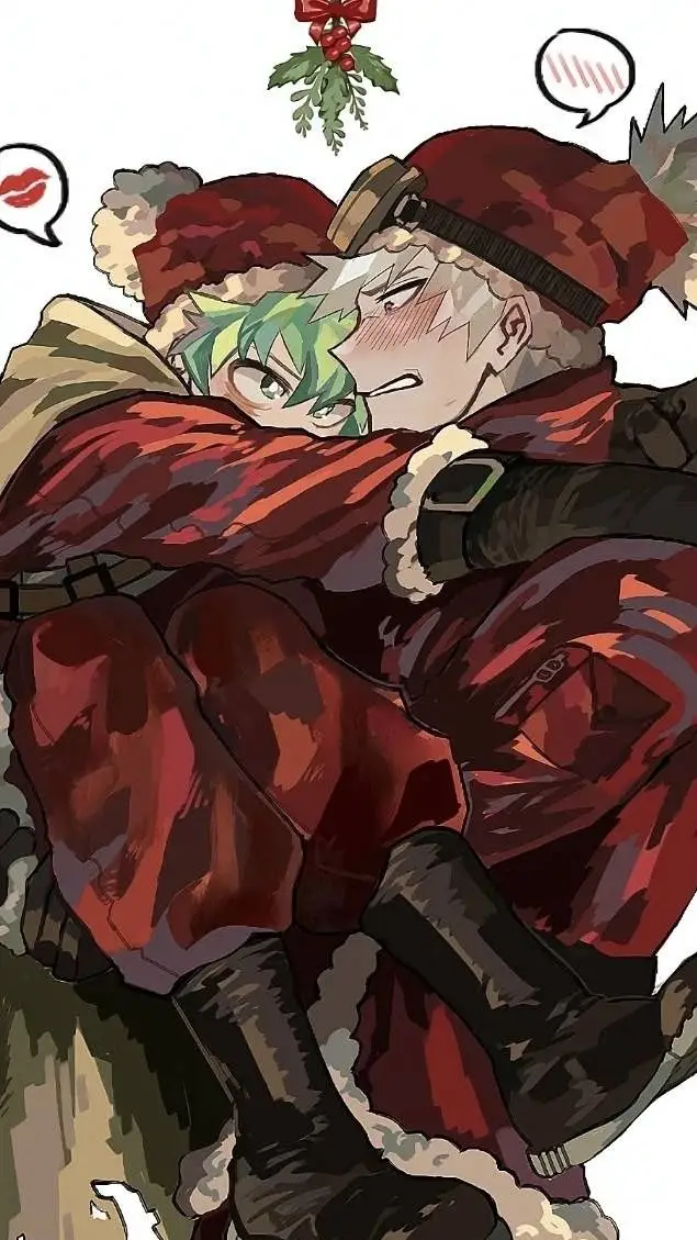 ai character: bkdk Christmas  background