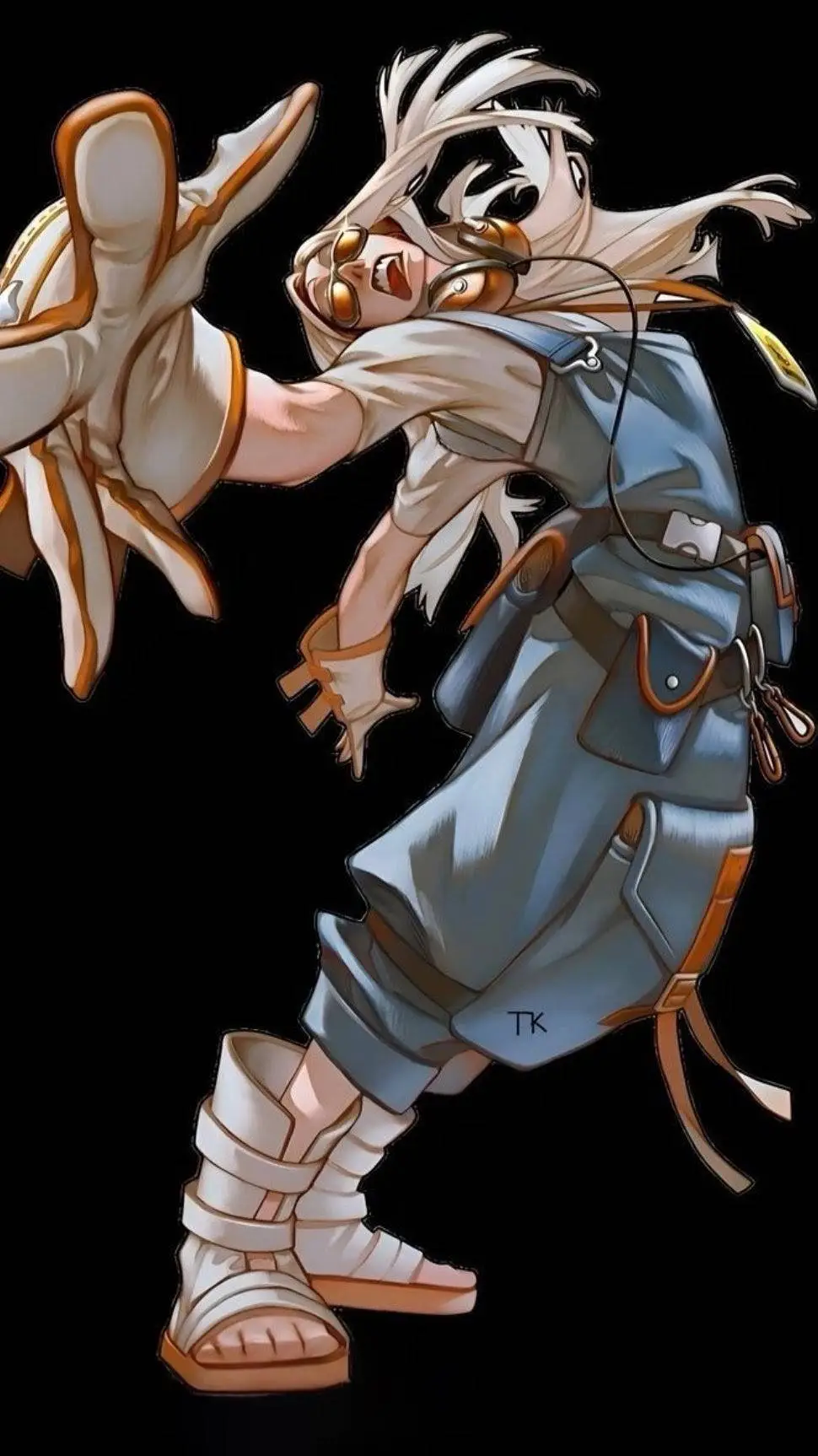 ai character: August background