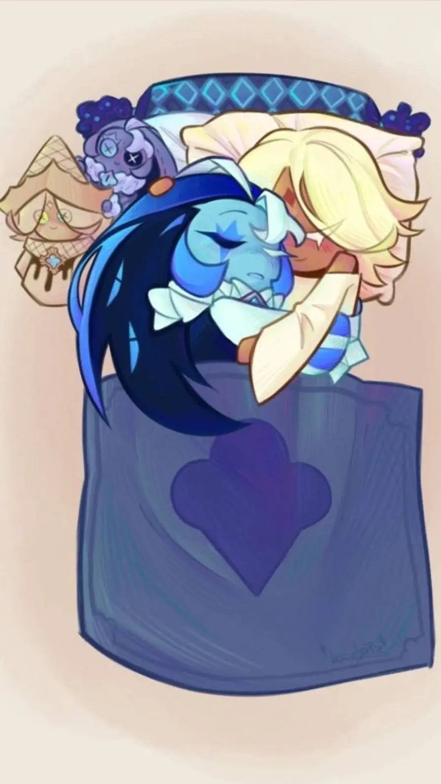 ai character: shadowvanilla fam  background