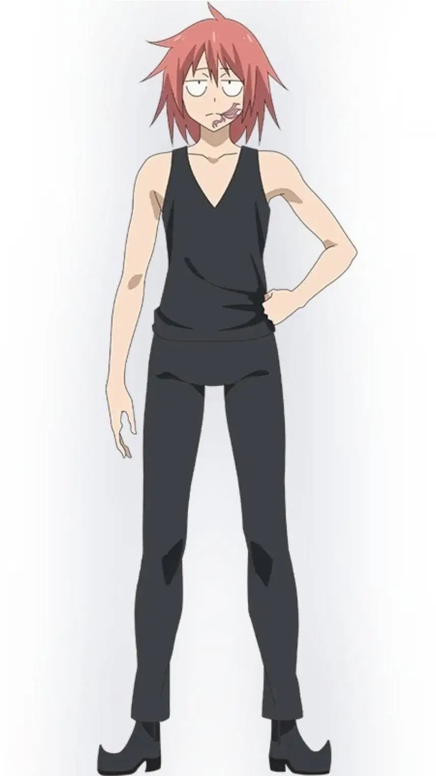 ai character: crow background