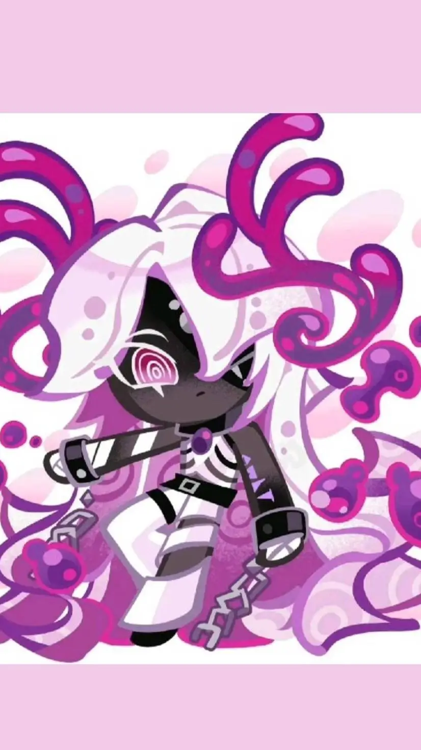 ai character: venom dough cookie background