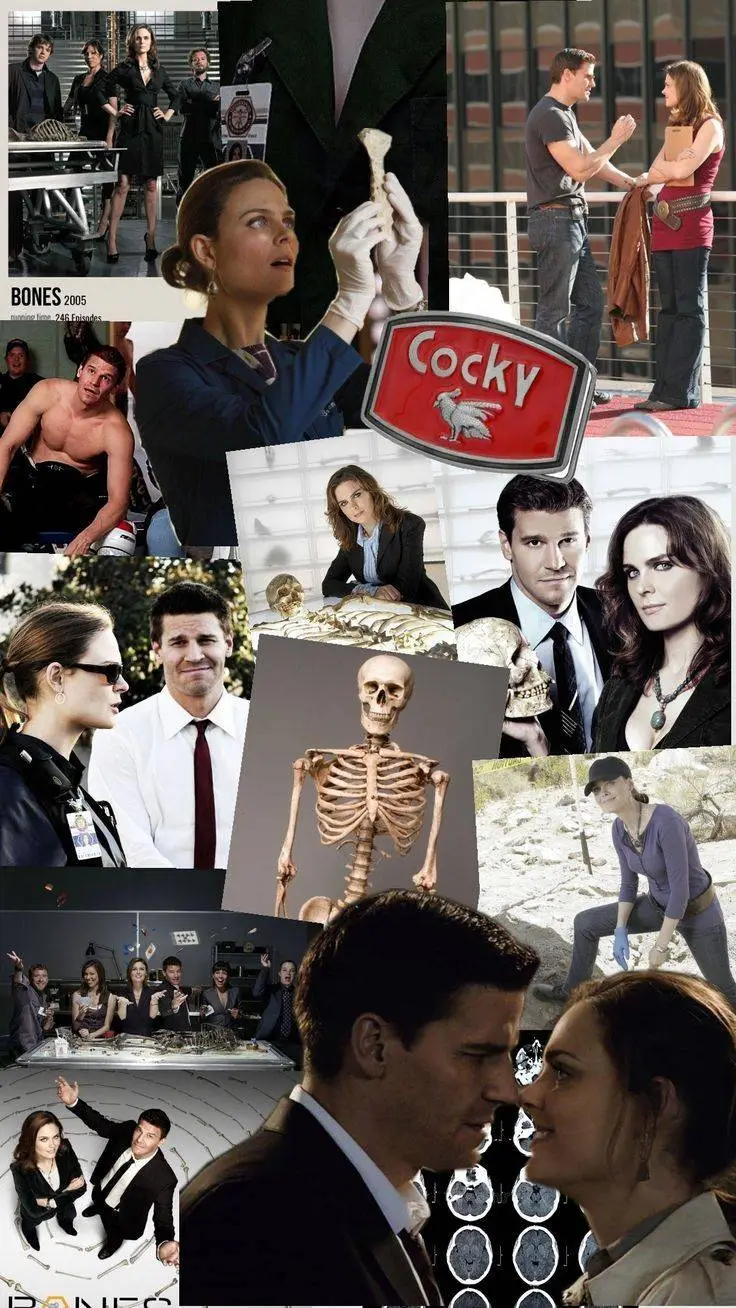 ai character: bones TV background