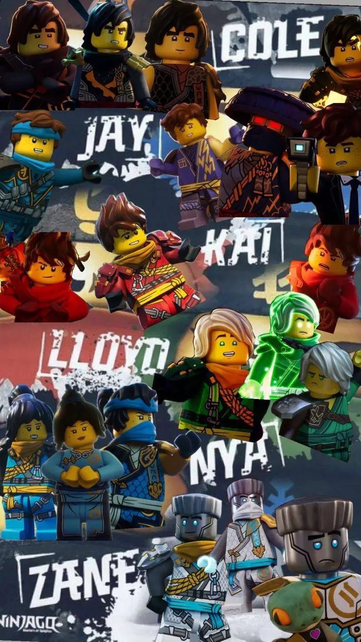 ai character: ninjago background