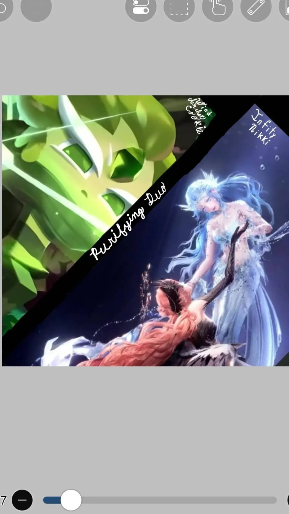 ai character: Purifying Duo background