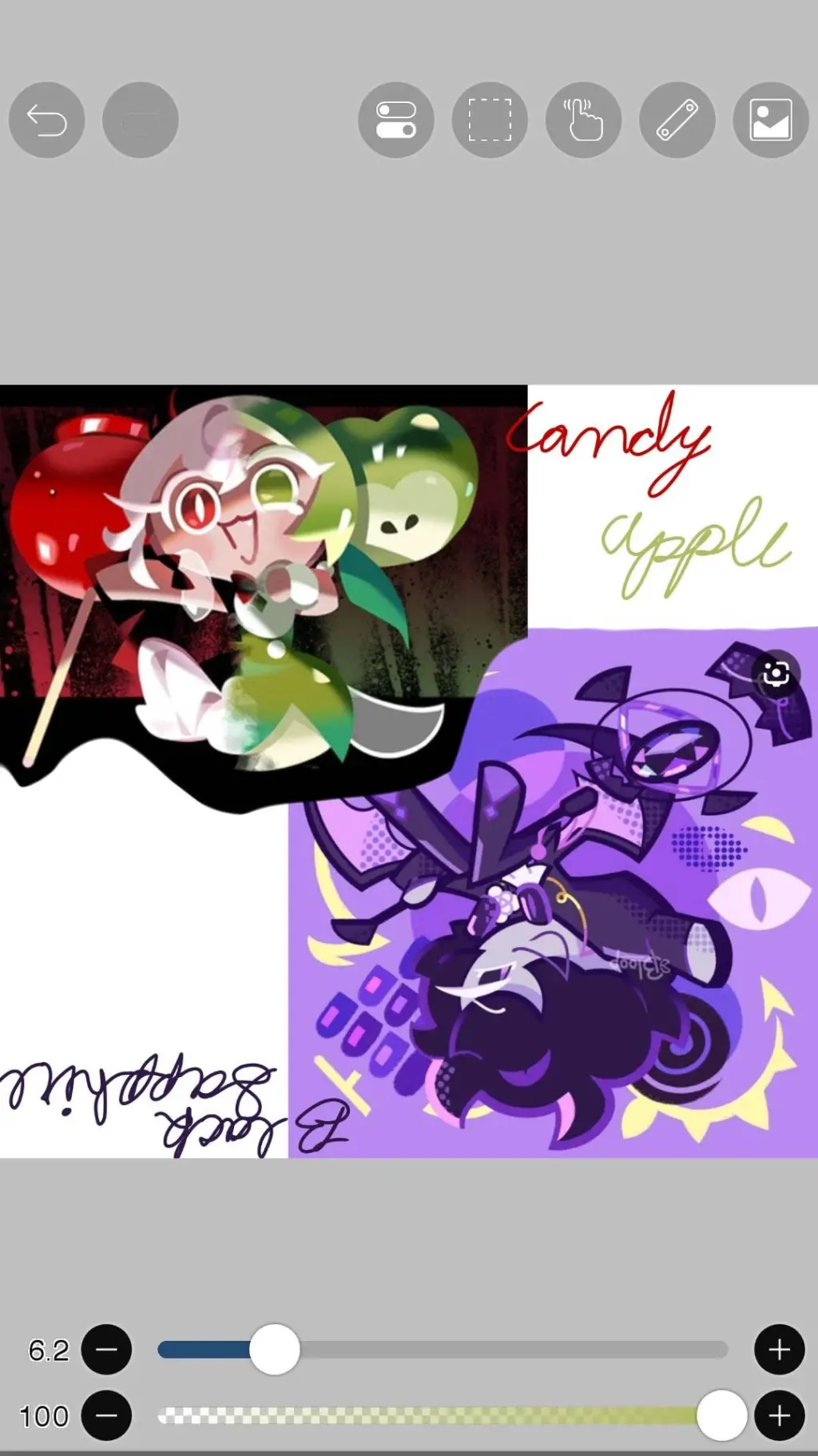 ai character: CAC×BSC background