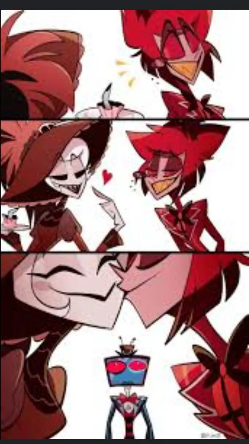 ai character: Alastor and Rosie background