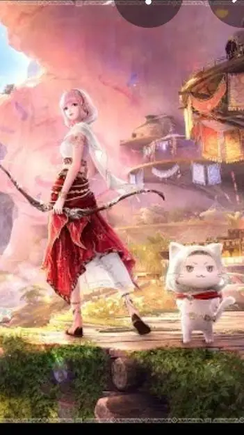 ai character: Welcome to Izaland background