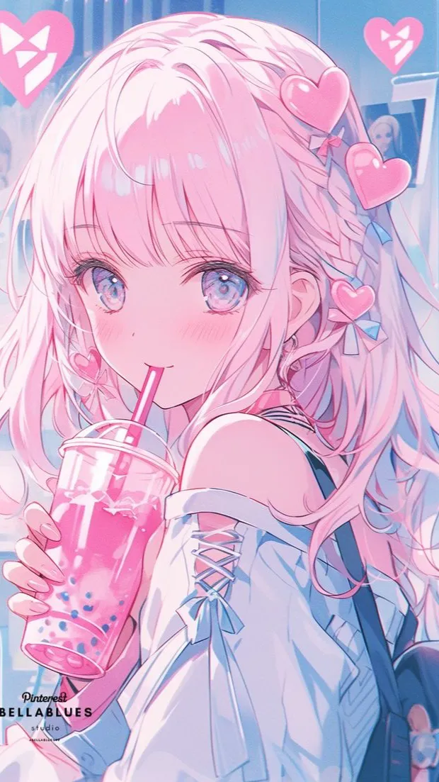 ai character:  Young girl  background