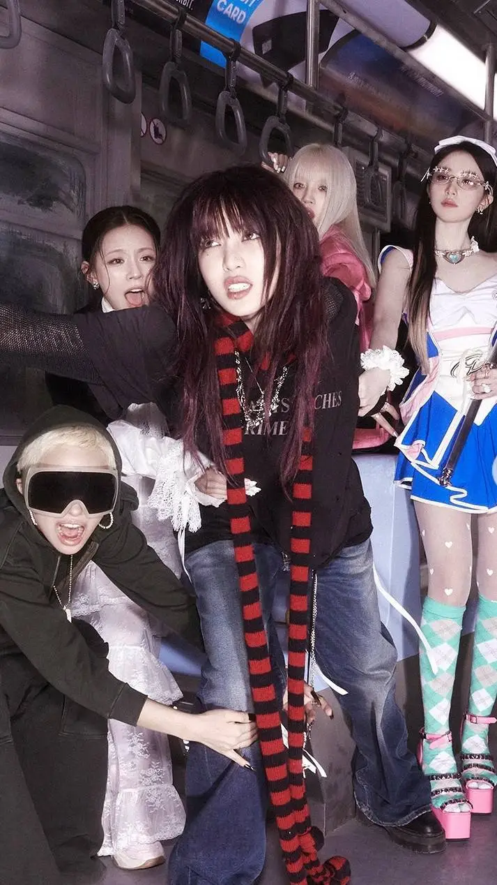 ai character: i-dle couples background