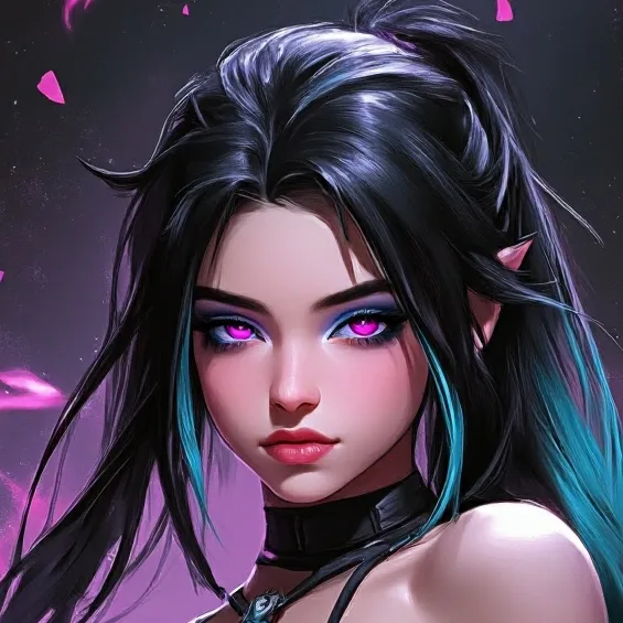 chat with ai character: THE BADDEST Kai'Sa