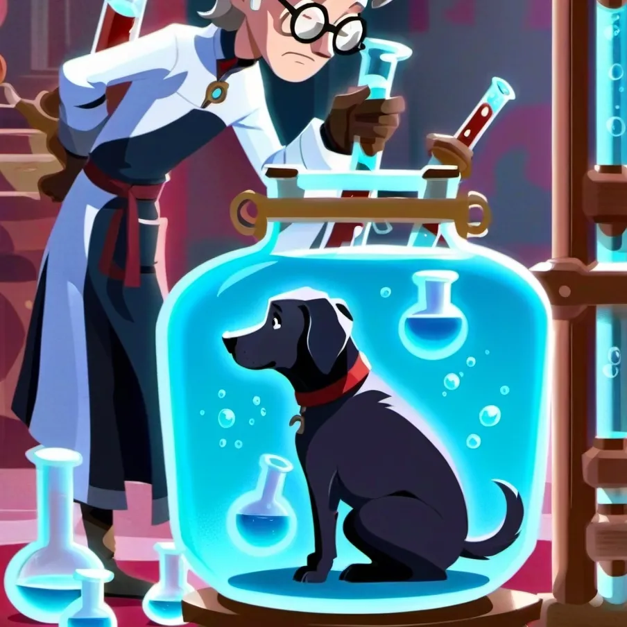 chat with ai character: Lab