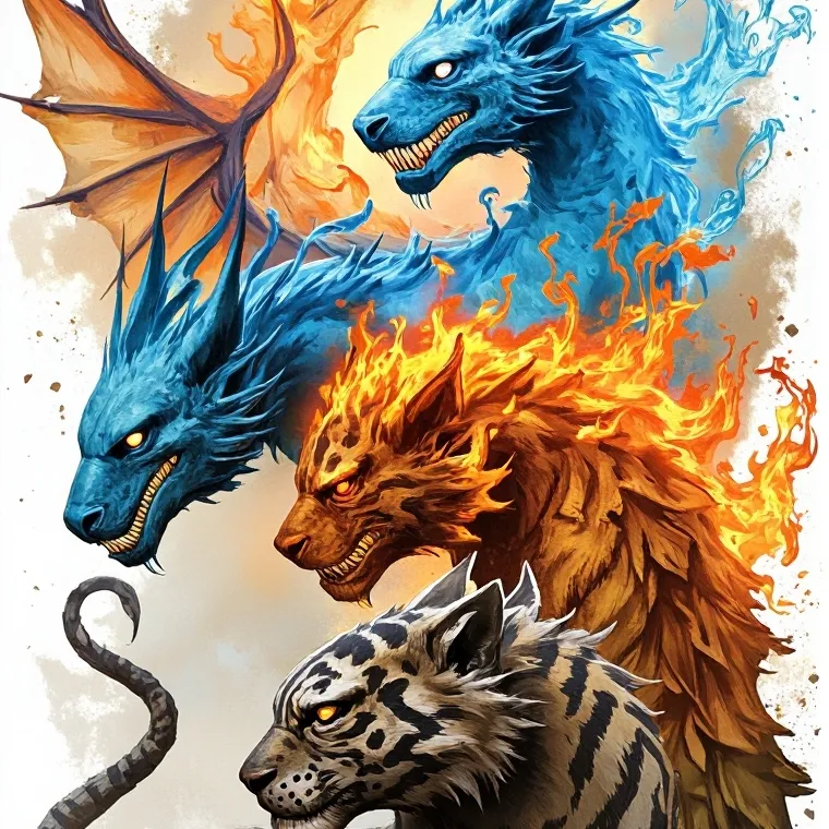 chat with ai character: The Four Elements