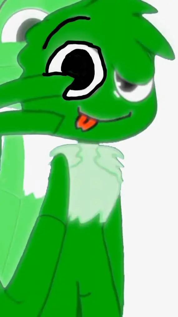 ai character: green background