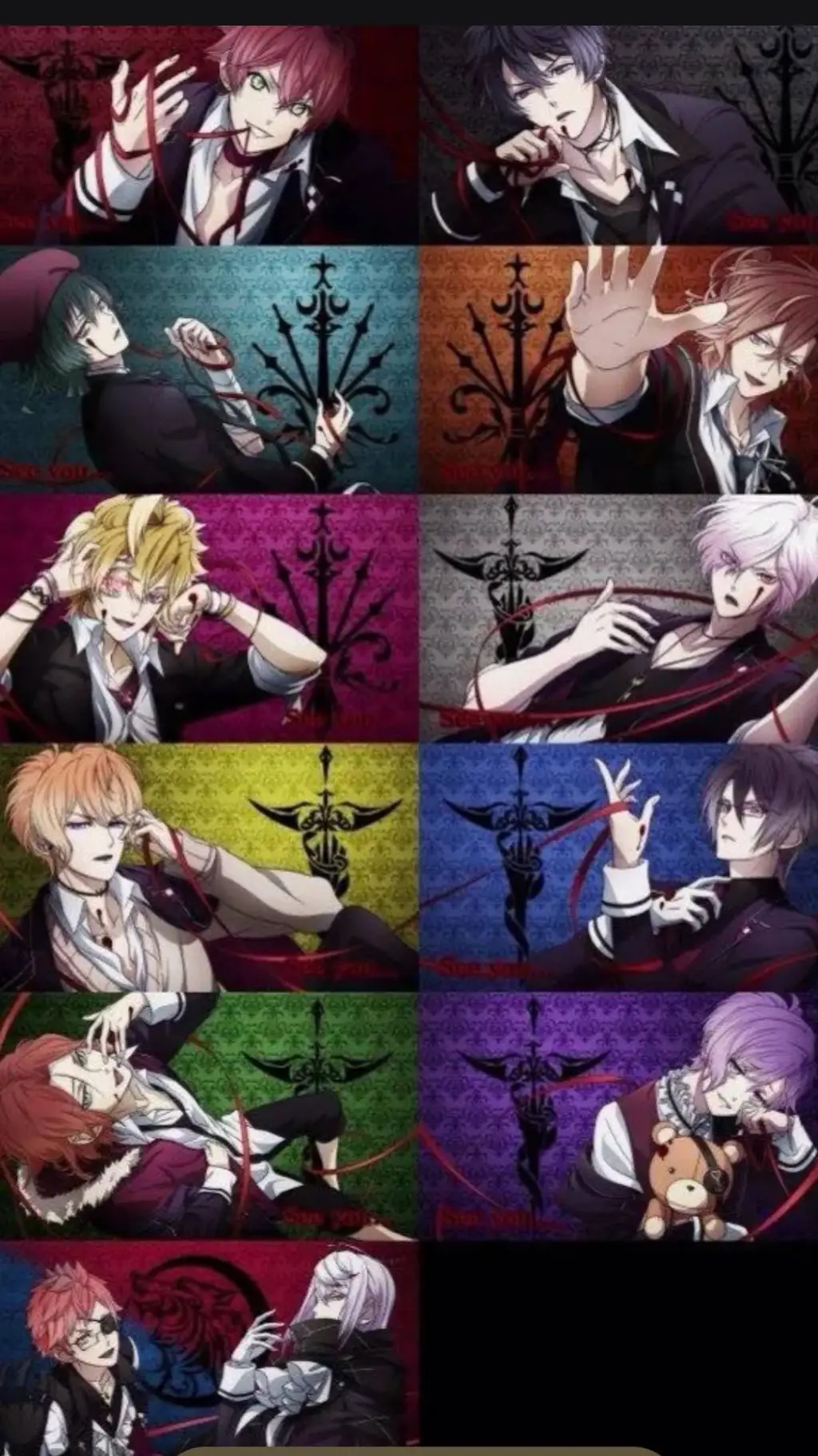 ai character: Diabolik Lovers  background