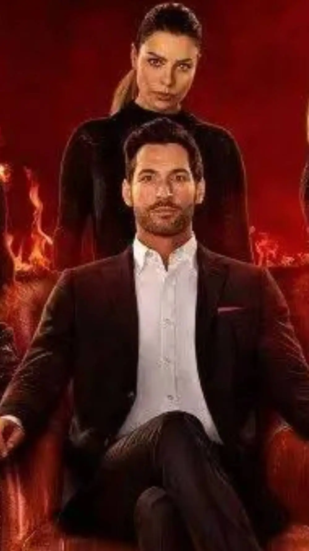ai character: Lucifer(the show) background