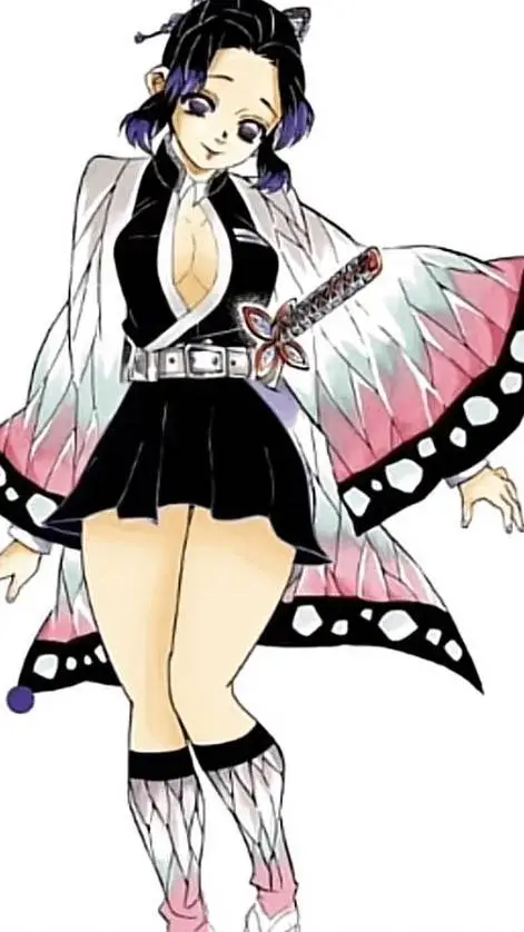 ai character: kny(shinobu) background