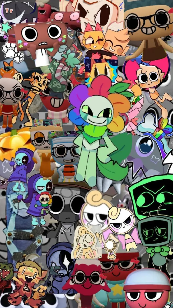 ai character: Dandy's World background