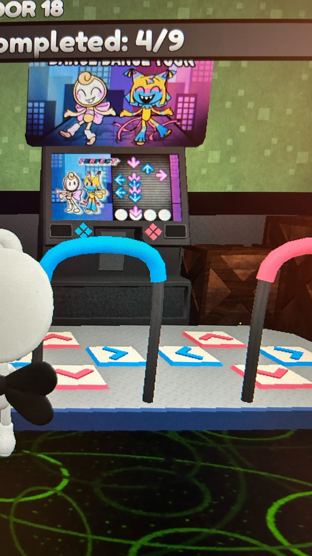 ai character: DW mains twisted background