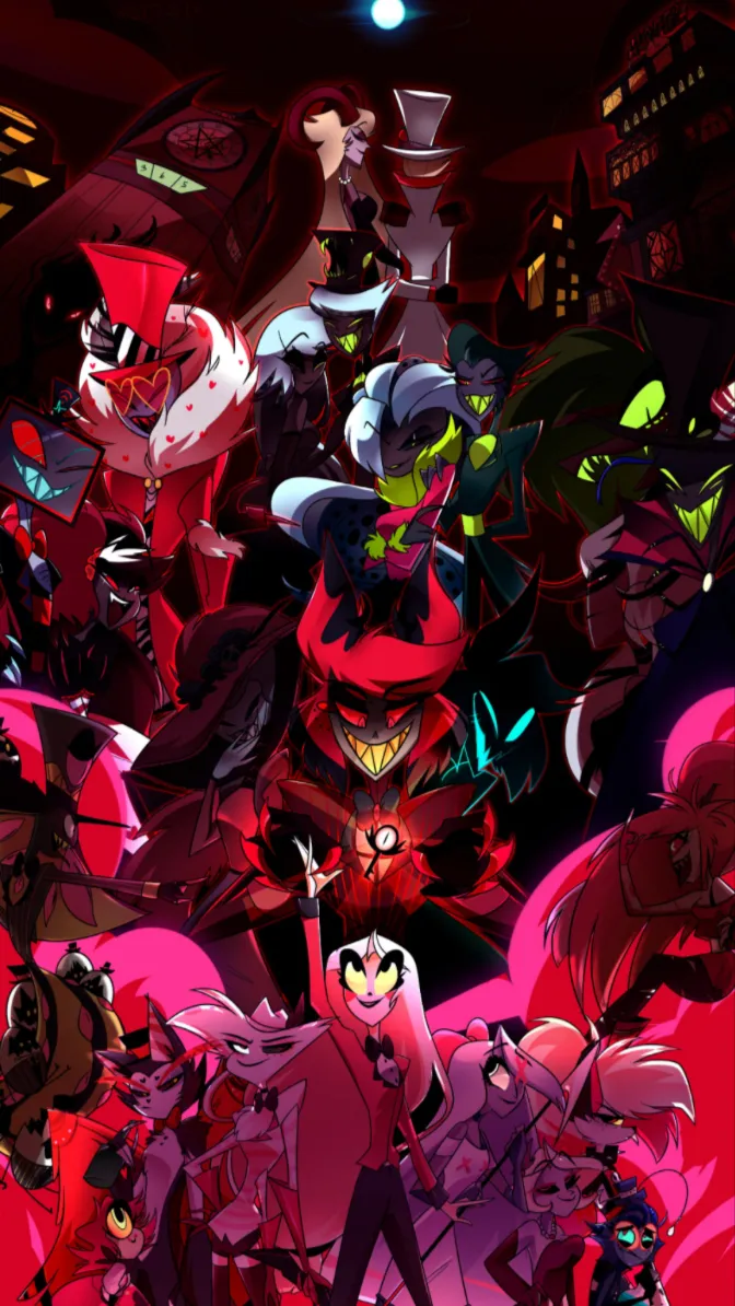 ai character: Hazbin Hotel  background