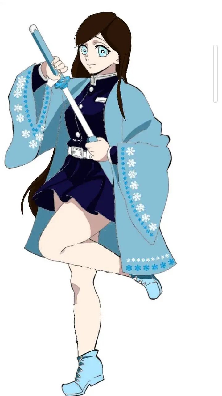 ai character: Pilar Del Hielo ❄️ background